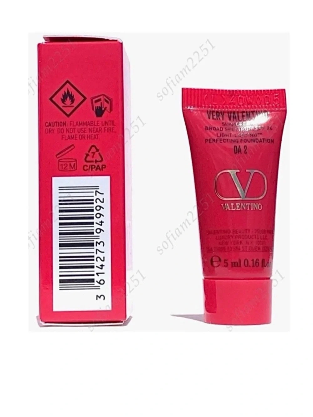 💛NEW!💛Valentino Long Wear Liquid Foundation in Shade Deep Ambra 2 SEALED! BNIB!